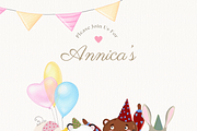 Cute Animal Clipart Collection, an Animal Illustration by Oleksandra Illustrates (Thumbnail 8 of 13)