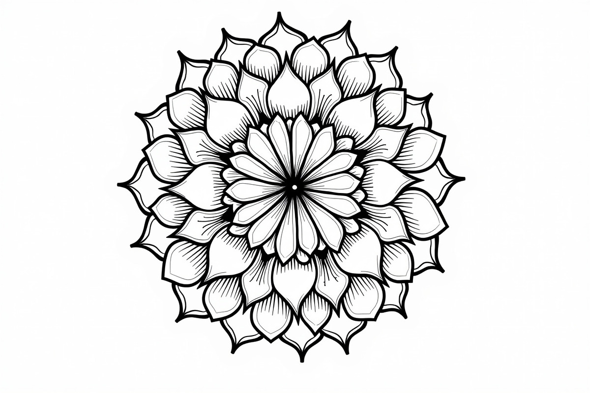 Adult Mandala Coloring Book Bundle, an Illustration by Designer_Momina (Photo 11 of 11)