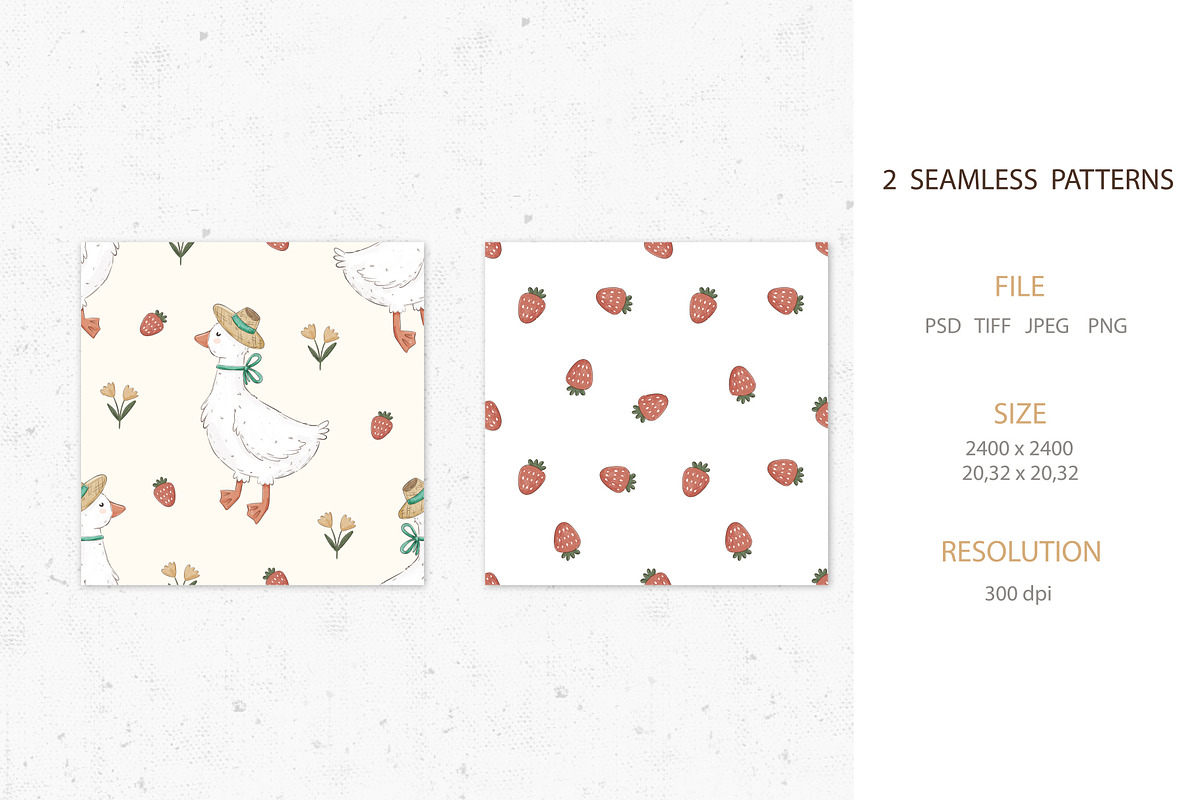 Little Goose, a Pattern Graphic by AnnieArt (Photo 2 of 4)