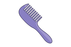 Hair Comb Vector Icon, an Icon by Pexelpy