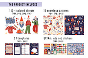Christmas cartoons illustration, an Illustration by WinWinFolly (Thumbnail 2 of 6)