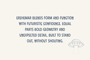 Erehemar Thin Bold Font, a Sans Serif Font by Cosy Fox (Thumbnail 5 of 6)