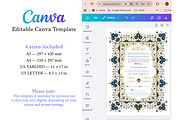 Islamic nikah wedding contract, a Poster Template by Artemieva Kateryna (Thumbnail 2 of 5)