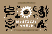 Mystical Clipart | Vector shapes, an Object Illustration by Favete Art (Thumbnail 1 of 18)