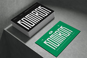 Aminoke || Modern Condensed Dosplay, a Sans Serif Font by Ermedia Studio (Thumbnail 5 of 10)