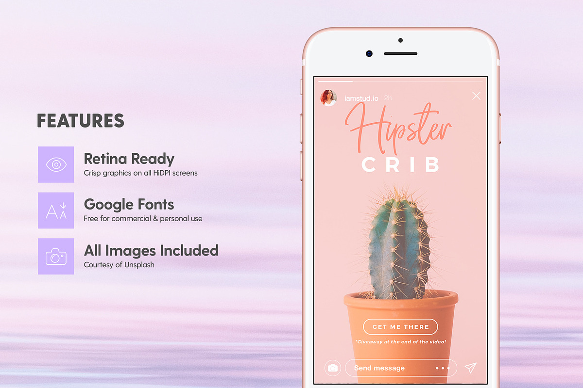 SALE 2in1 Dreamy Vibes Edition, a Social Media Template by The Wedding Shop (Photo 6 of 15)