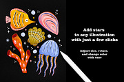 100 Star stamp brushes, a Brush Add-On by seamless team (Thumbnail 2 of 4)