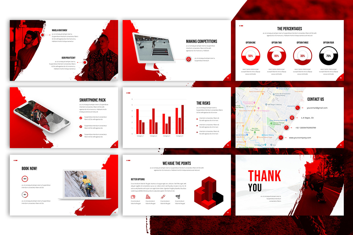Screamx Presentation Template, a Presentation Template by Jegtheme (Photo 3 of 4)