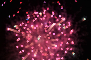 Defocused fireworks stock photo containing defocused and fireworks