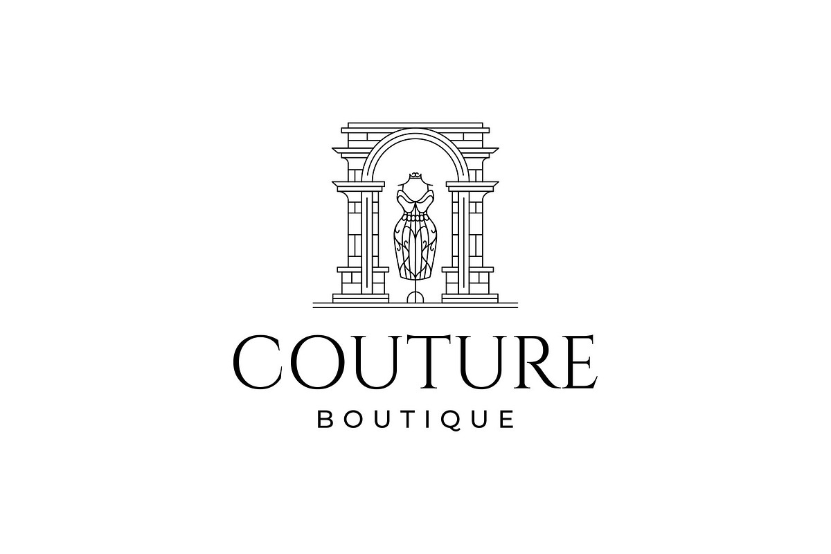Couture Boutique Fashion Logo, a Branding & Logo Template by Buqancreative (Photo 4 of 4)
