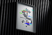 Glitch Font, a Sans Serif Font by Handmadefont (Thumbnail 8 of 10)