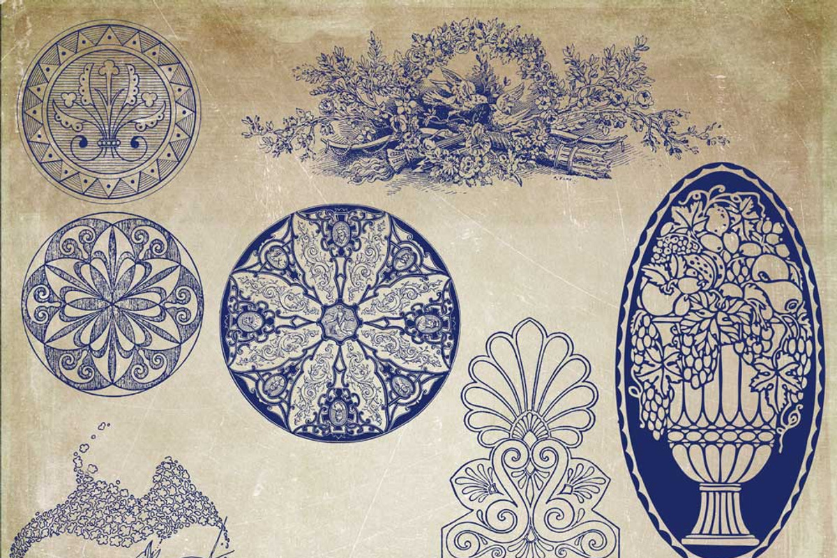 Decorative Ornament Sampler Brushes preview 3