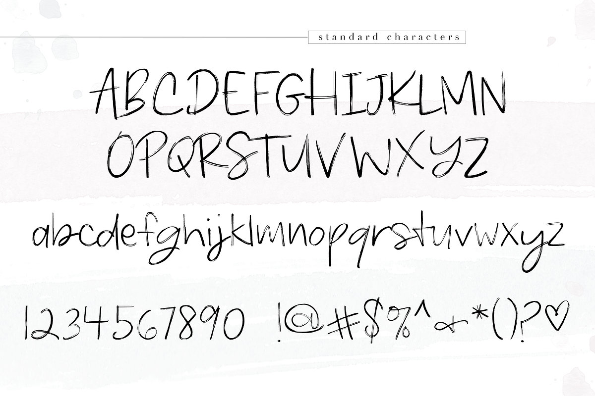 Karrilee - Handwritten Brush Font, a Script Font by KA Designs (Photo 14 of 24)
