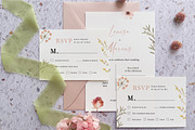 Minimalist Wildflower Wedding Suite, an Invitation Template by BlueRobinDesignShop (Thumbnail 3 of 5)