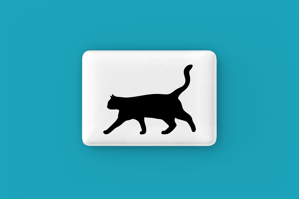 Cat Silhouette, an Animal Illustration by newminddesign (Photo 2 of 3)