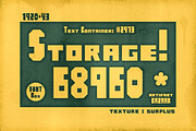 Storage | Utility Type, a Sans Serif Font by Artifact Bazaar (Thumbnail 1 of 7)