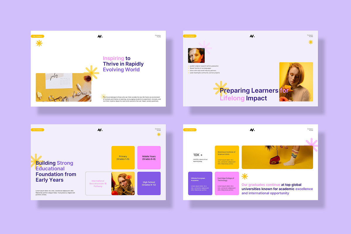 Modern Company Profile Presentation, a Presentation Template by evgenystudio (Photo 4 of 8)