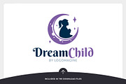 Dream Child - Girl Logo Template, a Branding & Logo Template by LOGOMAGINE (Thumbnail 8 of 16)
