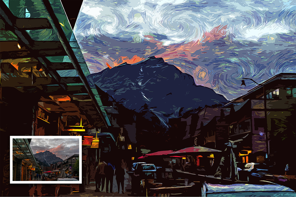 Van Gogh Painting Effect, an Action Add-On by Jacpot007 (Photo 3 of 9)