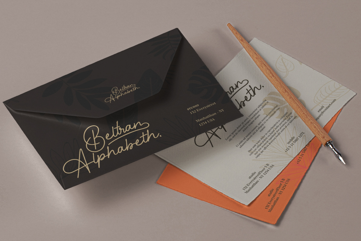 Rubellite - Stylish Signature Font, a Handwritten Font by Aksapix Studio (Photo 8 of 10)