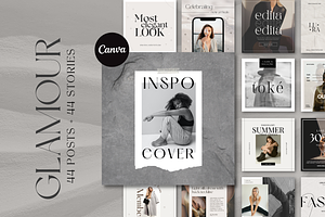 CANVA Glamour Social Media Pack