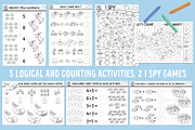 Under the sea coloring games, an Education Illustration by Lexi Claus (Thumbnail 5 of 16)