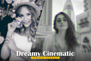 Dreamy Cinematic Photo Effect, a Layer Style Add-On by Vatdesign