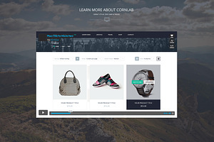 CORNLAB Corporate PSD Theme