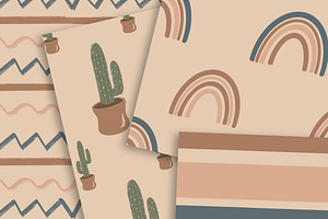 Boho Seamless Digital Pattern Pack