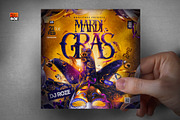 Flyer Mardi Gras Party Template, a Flyer Template by MonkeyBOX (Thumbnail 3 of 3)