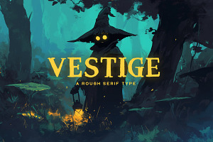 Vestige Typeface, a Serif Font by Tugcu Design Co.