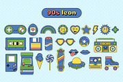 90s Summer Instagram Template, a Social Media Template by muhisya (Thumbnail 14 of 14)