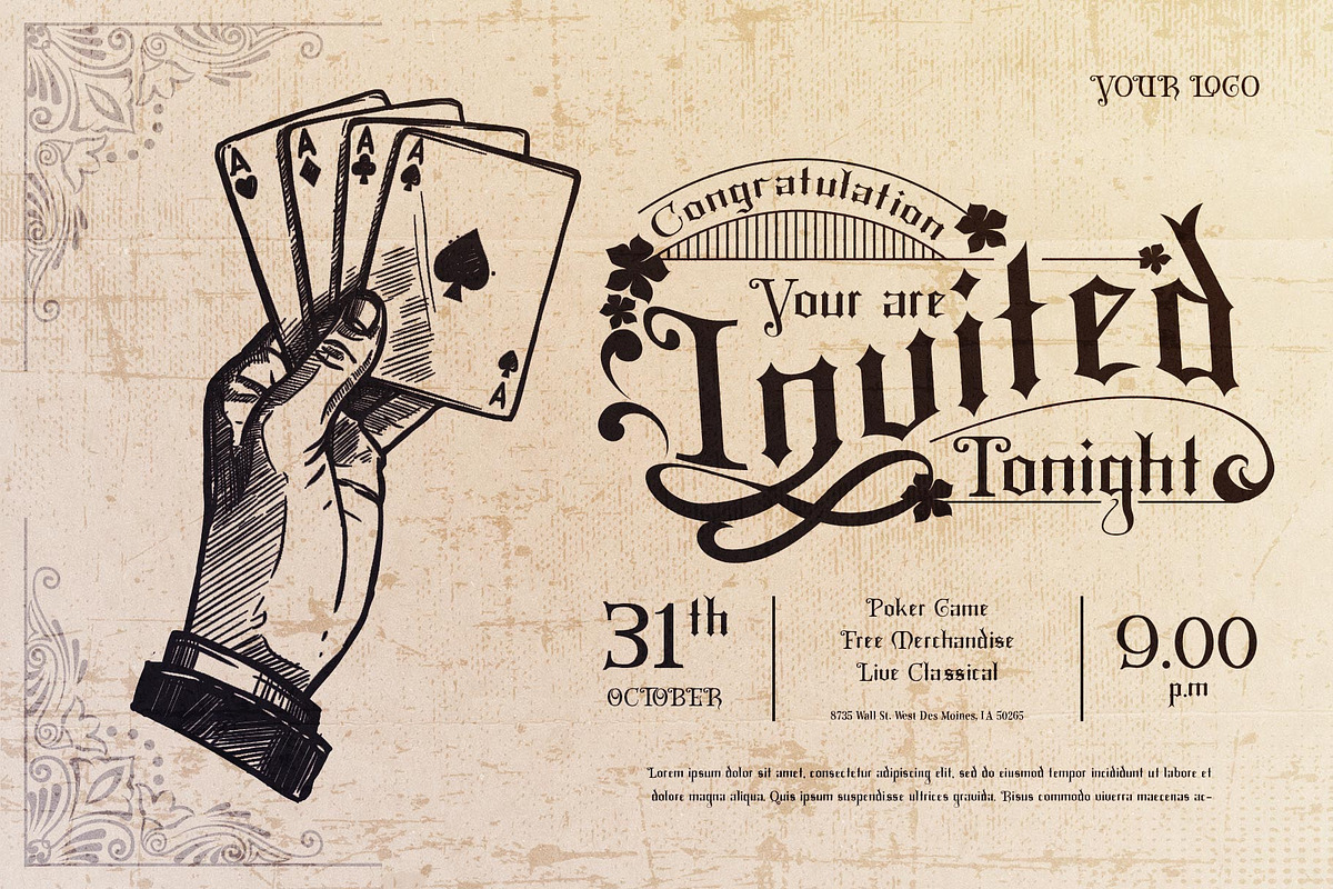 Black Mild Typeface, a Blackletter Font by alit design (Photo 13 of 15)