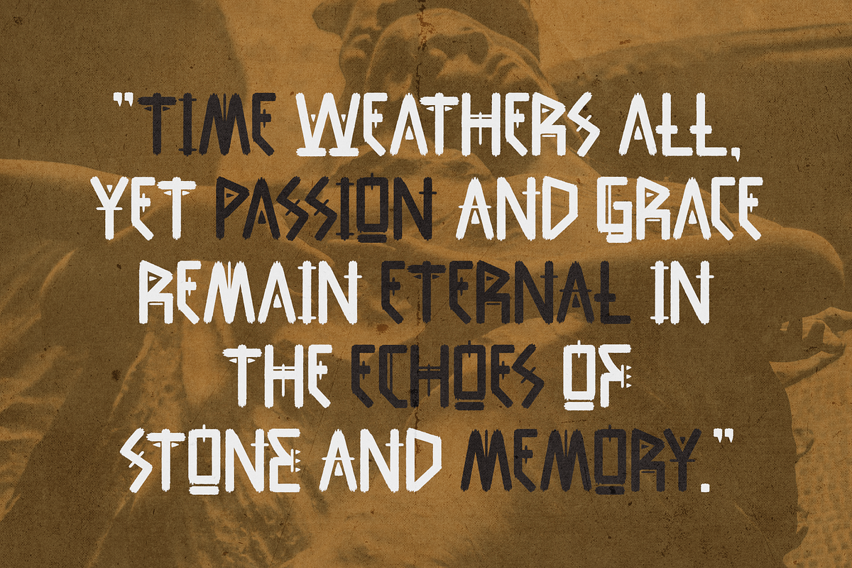 Kleopatra – Brush Ethnic Geometric, a Sans Serif Font by Inviline.co (Photo 15 of 15)