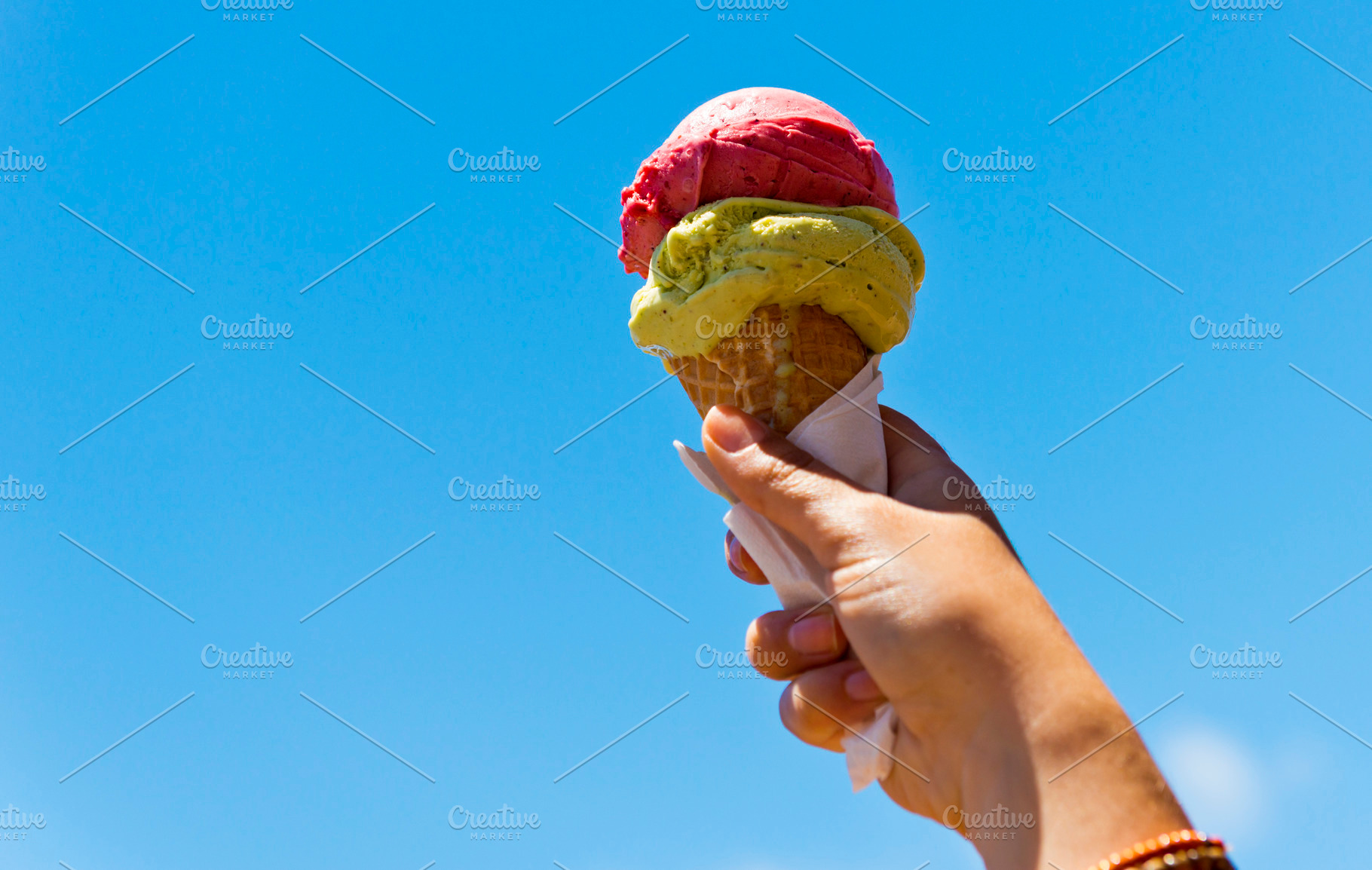 Gelati Ice Cream Cone, a Food & Drink Photo by THP Creative