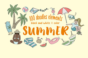 Summer Doodles Set