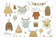 MONSTER PARTY. Kids collection, an Animal Illustration by polikarpovaart (Thumbnail 9 of 10)