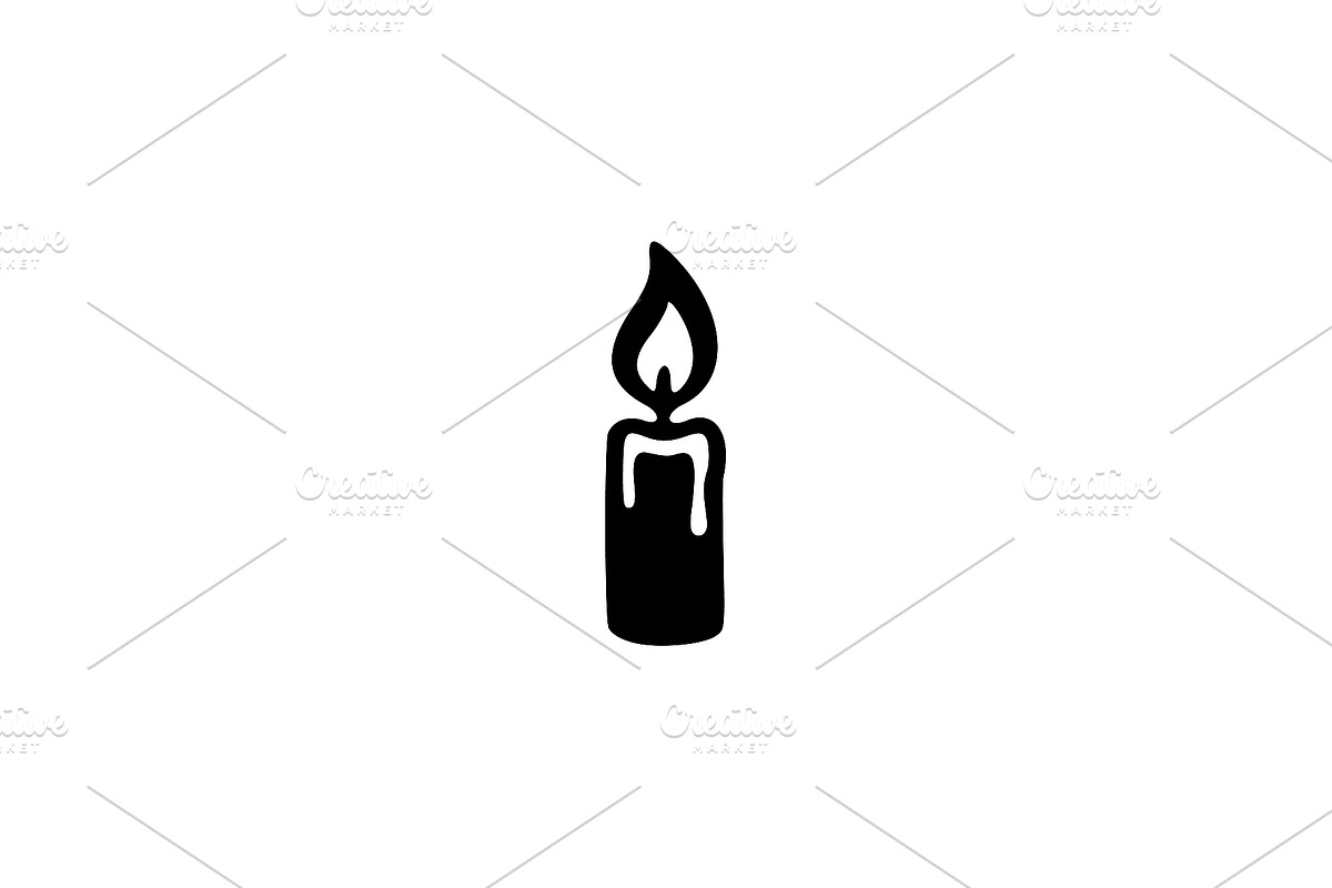 Candle Flame Vector, an Object Illustration by Vectorium Studio (Photo 1 of 4)