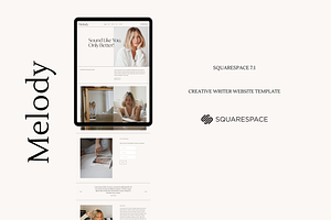 Melody Website Squarespace 7.1