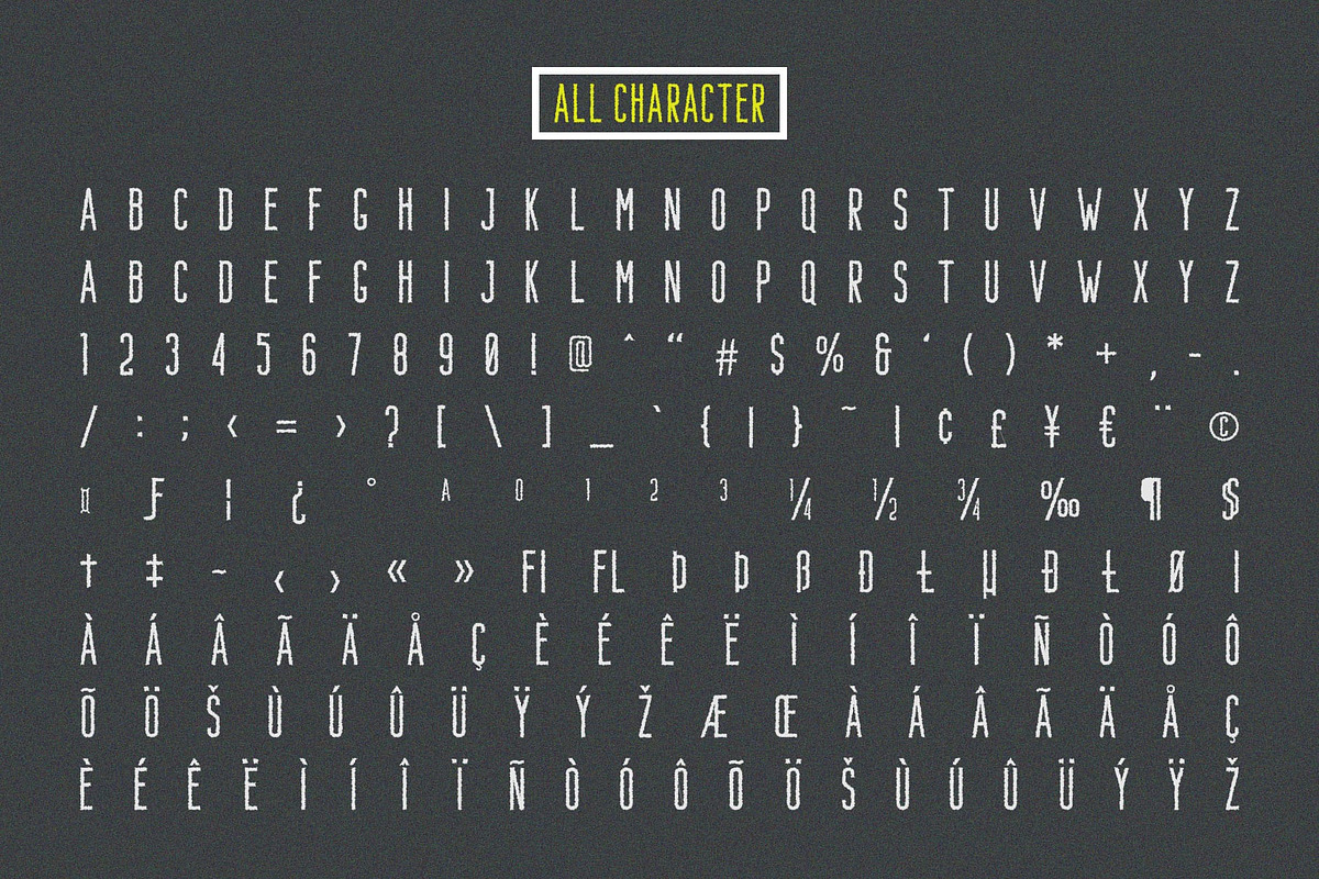 Bondie Rough, a Sans Serif Font by Craft Supply Co. (Photo 3 of 8)
