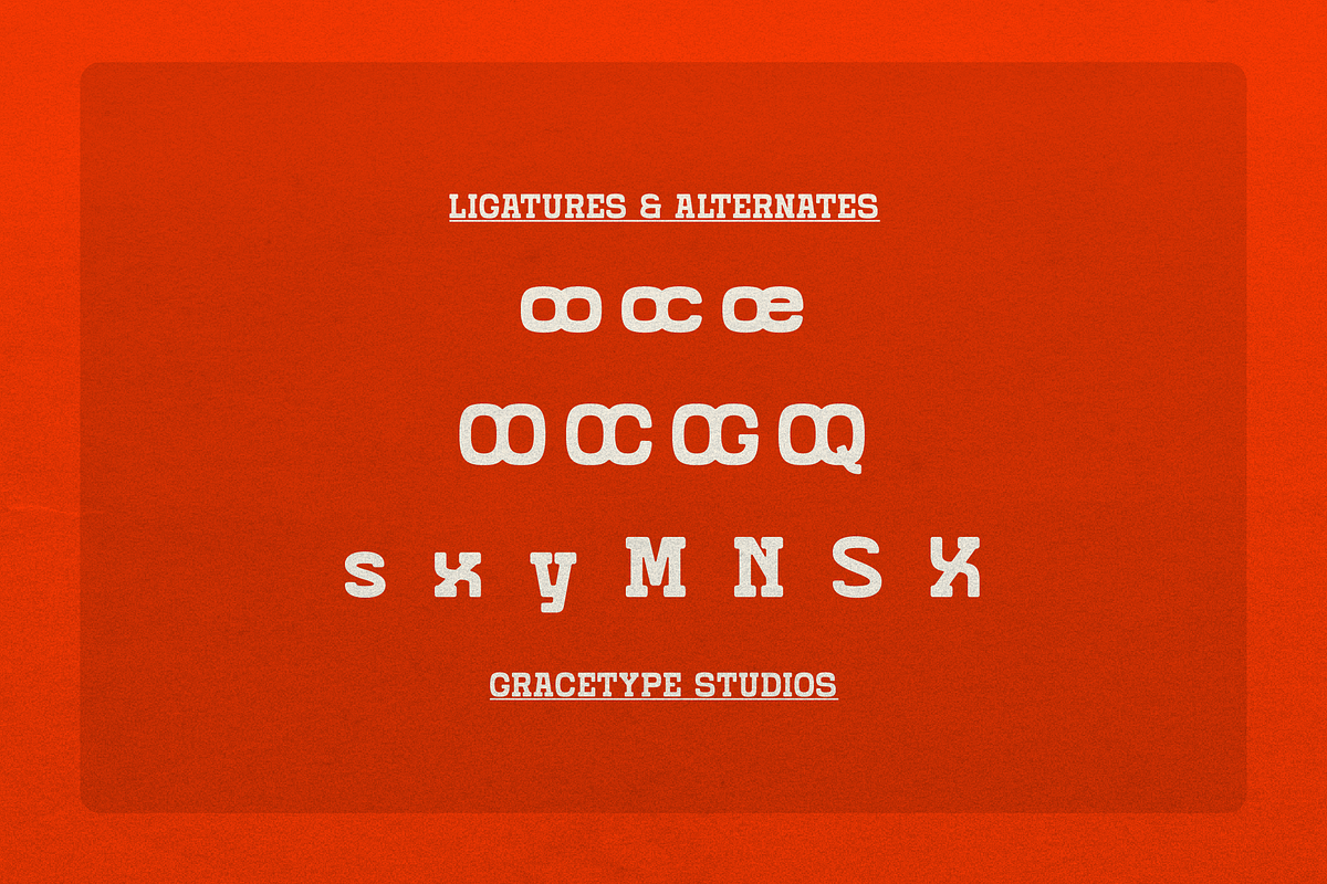 Grado Block | Rounded Slab Serif, a Script Font by gracetype_studio (Photo 11 of 12)