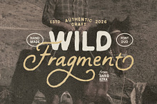 Wild Fragment - Handmade Font Duo
