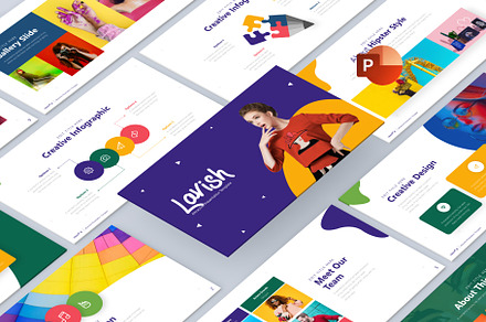 Lavish Powerpoint Template, a Presentation Template by PaperMoon
