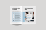 HR Employee Handbook, a Brochure Template by Leaflove (Thumbnail 8 of 10)