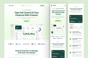 Finance Management SaaS Website, an UI Kit Template by peterdraw (Thumbnail 7 of 7)