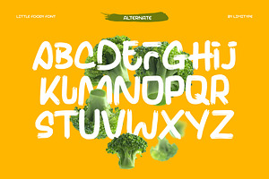 Little Foody - Food Font