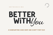 Better with you, a Handwritten Font by cocodesign (Thumbnail 1 of 7)