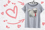 4 styles doggy pomeranian, an Illustration by art_mouse (Thumbnail 2 of 4)