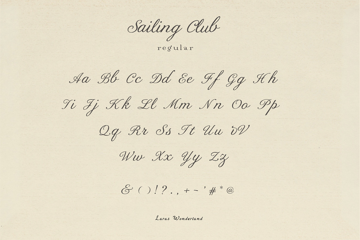Vintage Serif & Calligraphy Script, a Handwritten Font by Laras Wonderland (Photo 18 of 21)