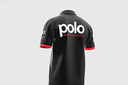 Polo Shirt Mockup - Front & Back, a Shirt Mockup by graphicsauce (Thumbnail 4 of 4)